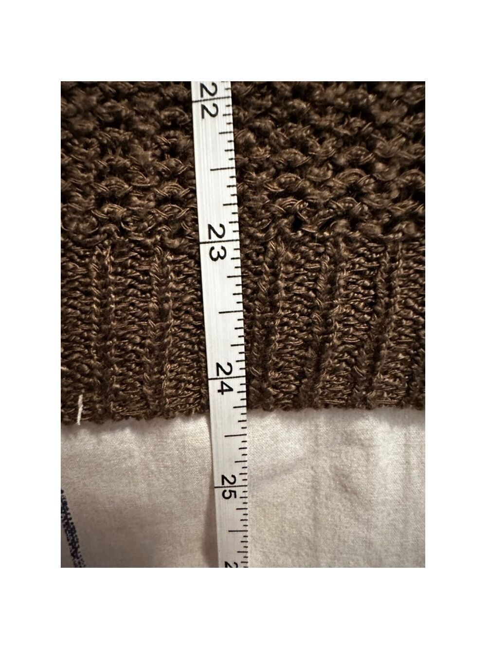United States Sweater Brown V-Neck Sweater XL - Picture 7 of 7